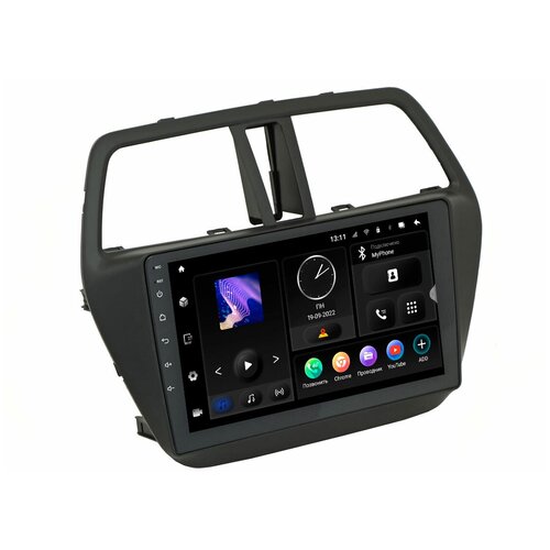 Автомагнитола Suzuki SX4 13+ комплектация с оригинальной камерой заднего вида (Incar TMX-0702c-6) Android 10, Bluetooth, 4G, Wi-Fi, экран 9