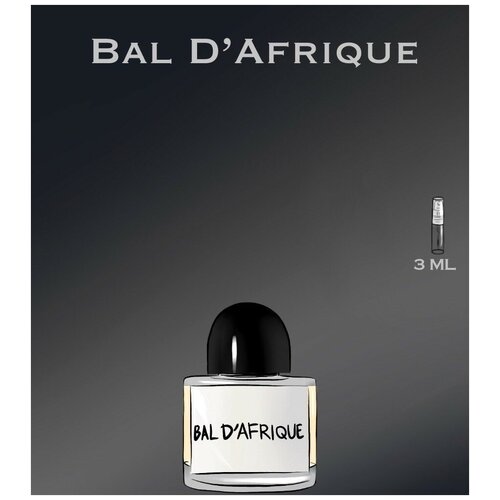 Парфюм женский, парфюм мужской crazyDanKos Bal d'Afrique (Спрей 3мл) парфюм женский парфюм мужской crazydankos kirke набор пробников спрей 5мл