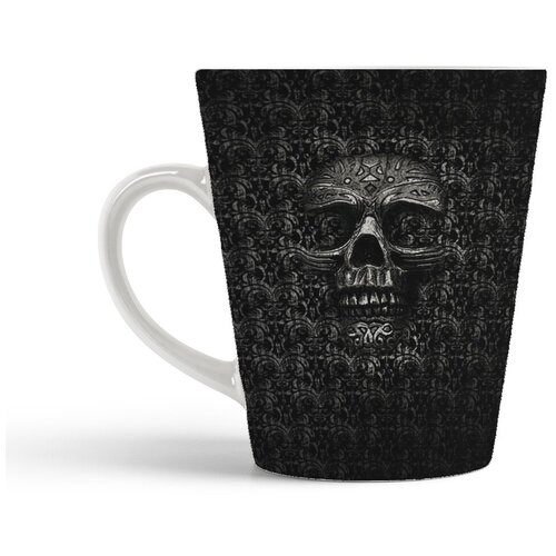фото Кружка-латте coolpodarok брутальный череп