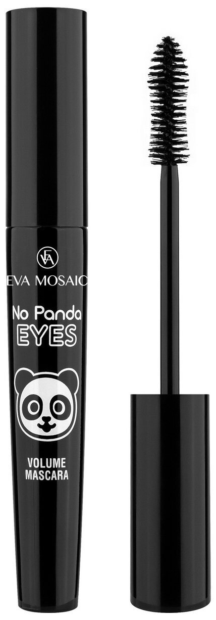 Eva Mosaic Тушь для ресниц No Panda Eyes, черный