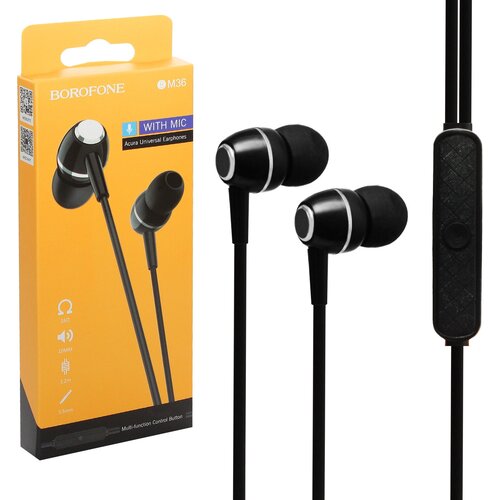 Наушники BM36 Borofone черные 31500₽
