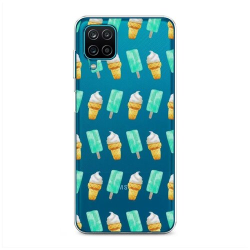 фото Силиконовый чехол "счастье в мороженом" на samsung galaxy a12 / самсунг галакси а12 case place