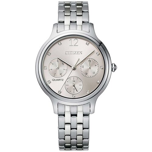 фото Наручные часы citizen citizen ed8180-52x, серебряный