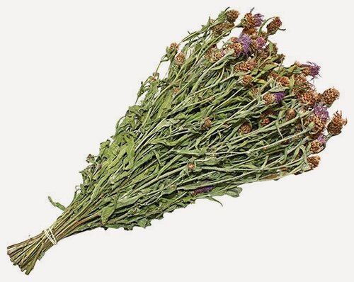 Изображение товара Веник травяной из василька Суши Веник, для бани, урожай 2025 года