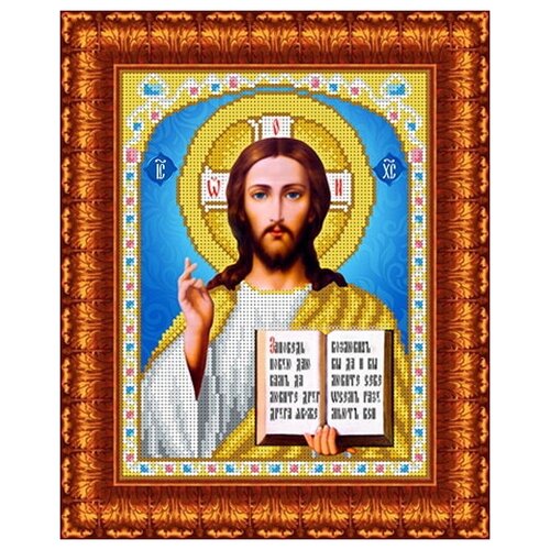 фото Набор для вышивания каролинка кбин 40243ч господь вседержитель