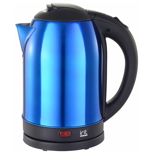 Чайник irit IR-1359, синий чайник электрический irit ir 1344 металл 2 л 1500 вт синий