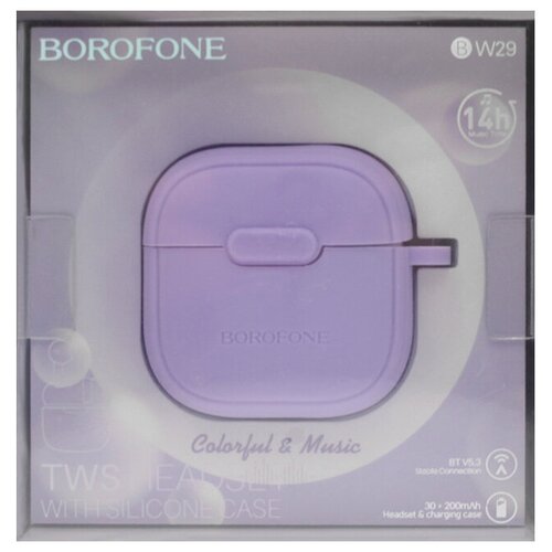 Наушники беспроводные Borofone BW29 лаванда 121000₽