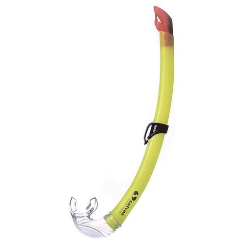 Трубка плавательная Salvas Flash Junior Snorkel, арт.DA301C0GGSTS, р. Junior, желтый