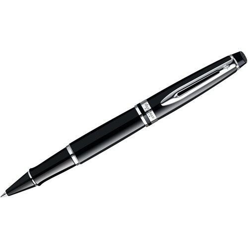 Ручка роллер Waterman Expert 3 (S0951780) Black Laque CT F черные чернила подар. кор.