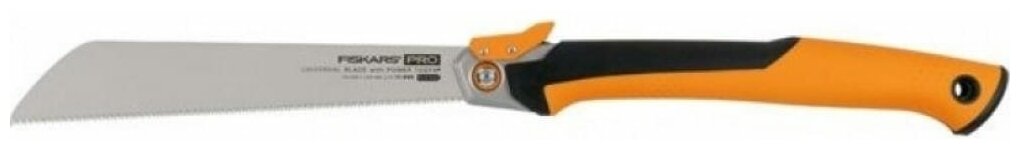 Fiskars Пила тяговая складная PowerTooth 250 мм, 13 зубьев на дюйм 1062933