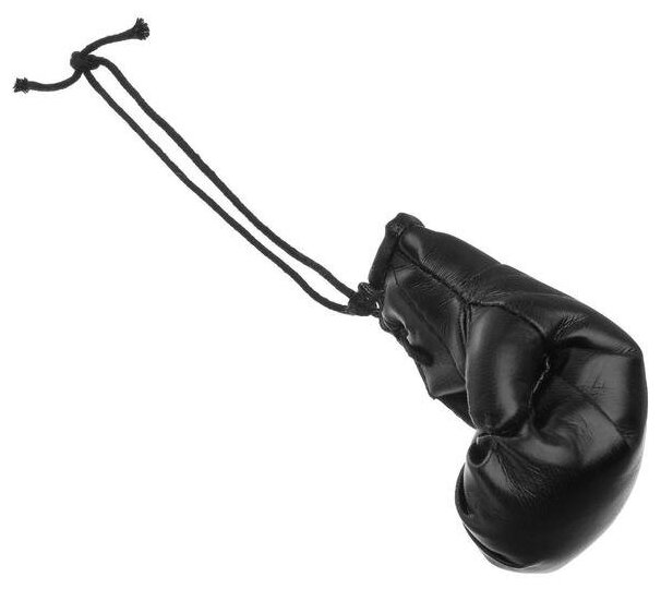 Украшение на зеркало "Боксерская перчатка" 9×5 см черный