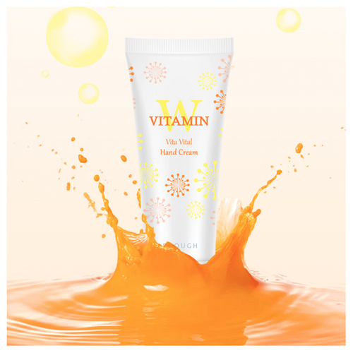 Крем для рук с витамином С, 100 мл/ W Vitamin Vita Vital Hand Cream, Enough (Энаф) крем для рук с коллагеном 100 мл w collagen pure shining hand cream enough энаф