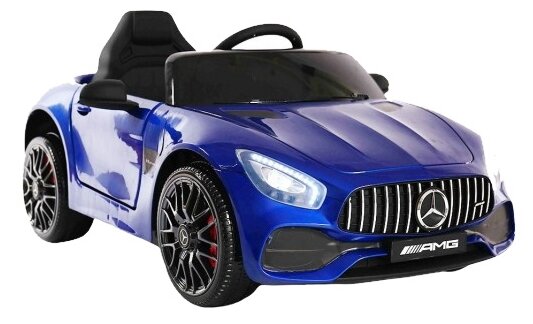 Детский электромобиль RiverToys MERCEDES-BENZ AMG GT O008OO Синий глянец