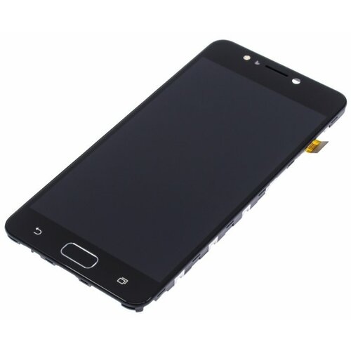 Дисплей для Asus ZenFone 4 Max (ZC520KL) (в сборе с тачскрином) в рамке, черный, 100%