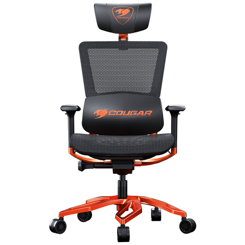 фото Компьютерное кресло cougar argo игровое, цвет: black/orange