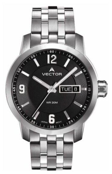 Наручные часы VECTOR (Вектор) VC8-059413 черный 