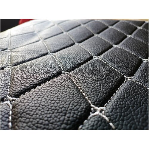 Экокожа стеганая прошитая 