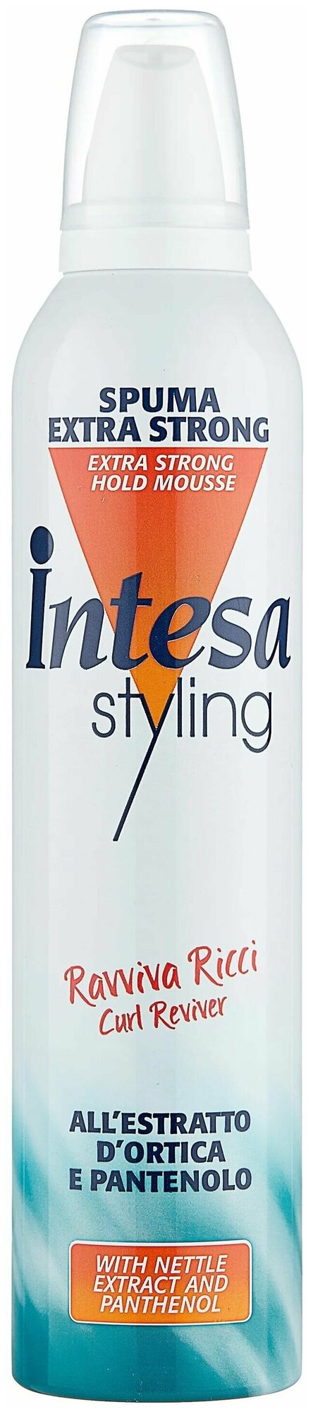 Мусс для укладки вьющихся волос Intesa Extra Strong Hold Styling, 300 мл