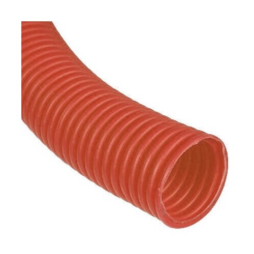 Труба гофрированная STOUT - 32 (наружный диаметр 40 мм, цвет красный, бухта 30м.)