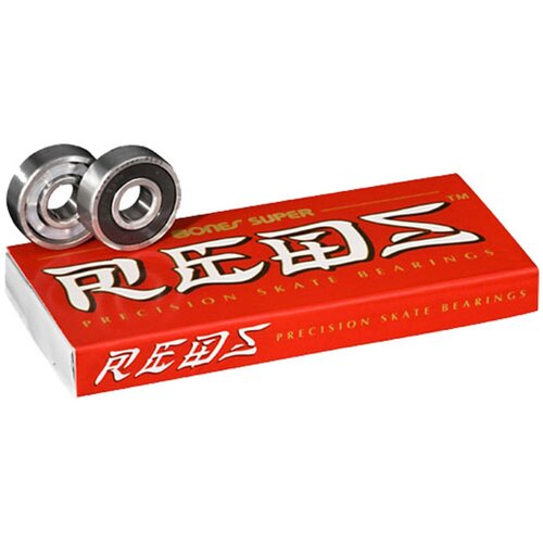 Подшипники для скейтборда, лонгборда, самоката, роликовых коньков Bones reds super