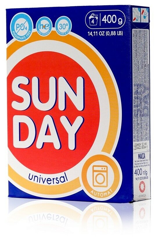 Стиральный порошок Sun Day Universal автомат