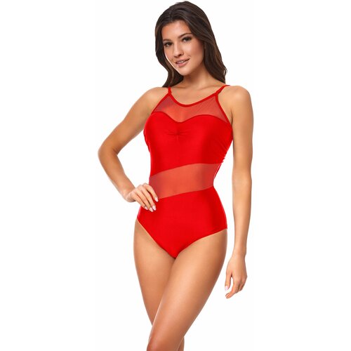 фото Купальник holstinka, размер 48, красный