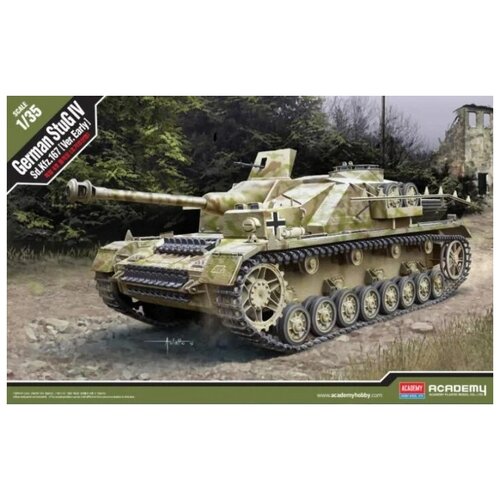 13522 Academy САУ StuG IV Sd. Kfz.167 ( Early) 1/35 сборная модель zvezda немецкая самоходная артиллерийская установка stug iv sd kfz 167 3661