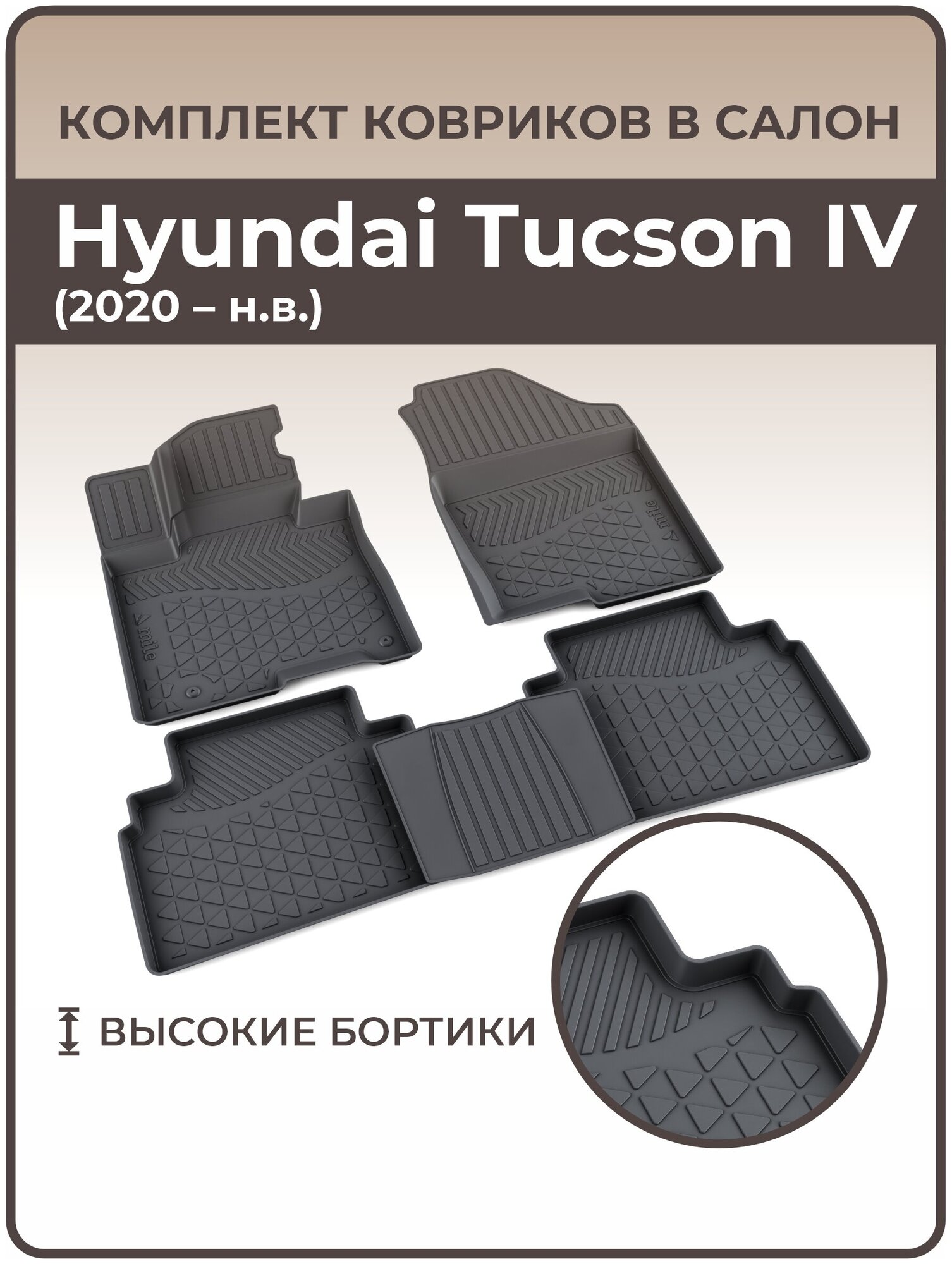 Коврики в салон автомобиля Hyundai Tucson IV (2020 — н. в.)