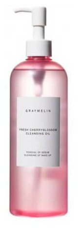 Graymelin Гидрофильное масло Вишневый цвет Fresh Cherry Blossom Cleansing Oil 400 мл