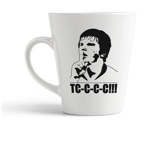 фото Кружка-латте coolpodarok "тс-ссс!!!"