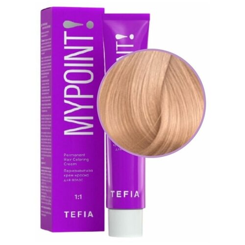 Tefia Mypoint гель-краска для волос Tone On Tone, 10.85 экстра светлый блондин коричнево-красный tefia mypoint гель краска для волос tone on tone 9 87 очень светлый блондин коричнево фиолетовый 60 мл