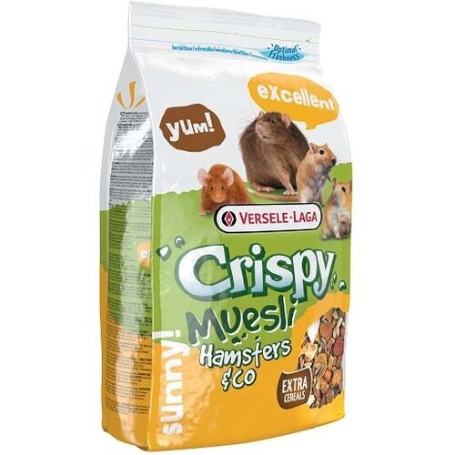 Versele-Laga Crispy Muesli корм для морских свинок и других грызунов Hamsters 400 г