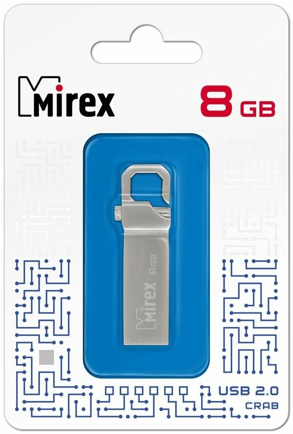 Флешка USB Flash Drive Mirex CRAB 8GB