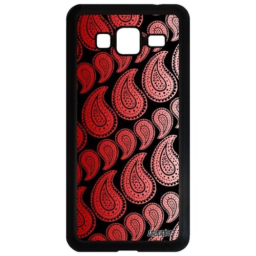 фото Качественный чехол на смартфон // galaxy j3 2016 // "кружевной узор" цветок плетение, utaupia, красный