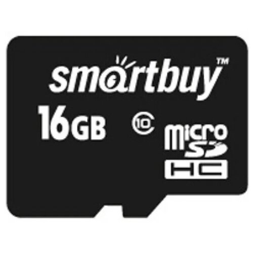 Карта памяти Smartbuy microSDHC Class 10 (10/10MB/s) 16GB карта памяти smartbuy microsdhc class 10 16gb