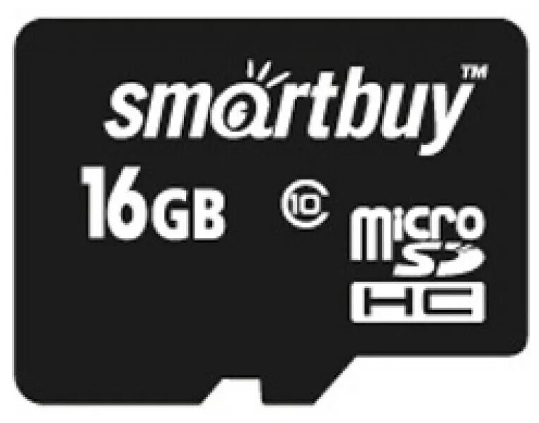 Карта памяти Smartbuy microSDHC Class 10 (10/10MB/s) 16GB