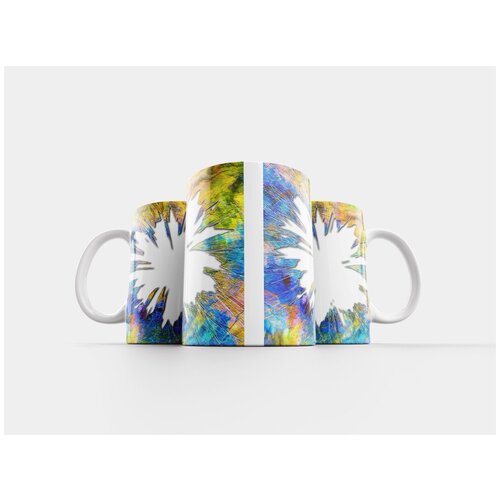 фото Кружка "задний план, стекло, сломанный" 320 мл lotsprints