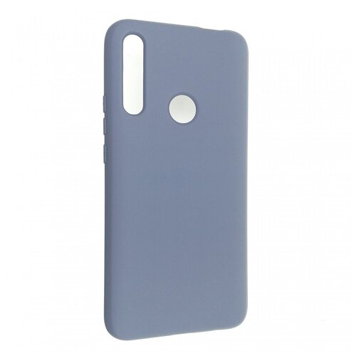 фото Чехол на huawei p smart z derbi slim silicone-3 дымчато-серый