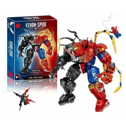 Конструктор Человек Паук-Веном 816 деталей
