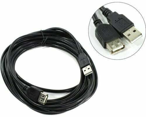 USB кабель Defender USB02-17 USB2.0 AM-AF, 5.0м - фотография № 11