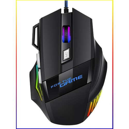 Мышка игровая для ноутбука/ Компьютерная мышь с подсветкой/ GAMING MOUSE