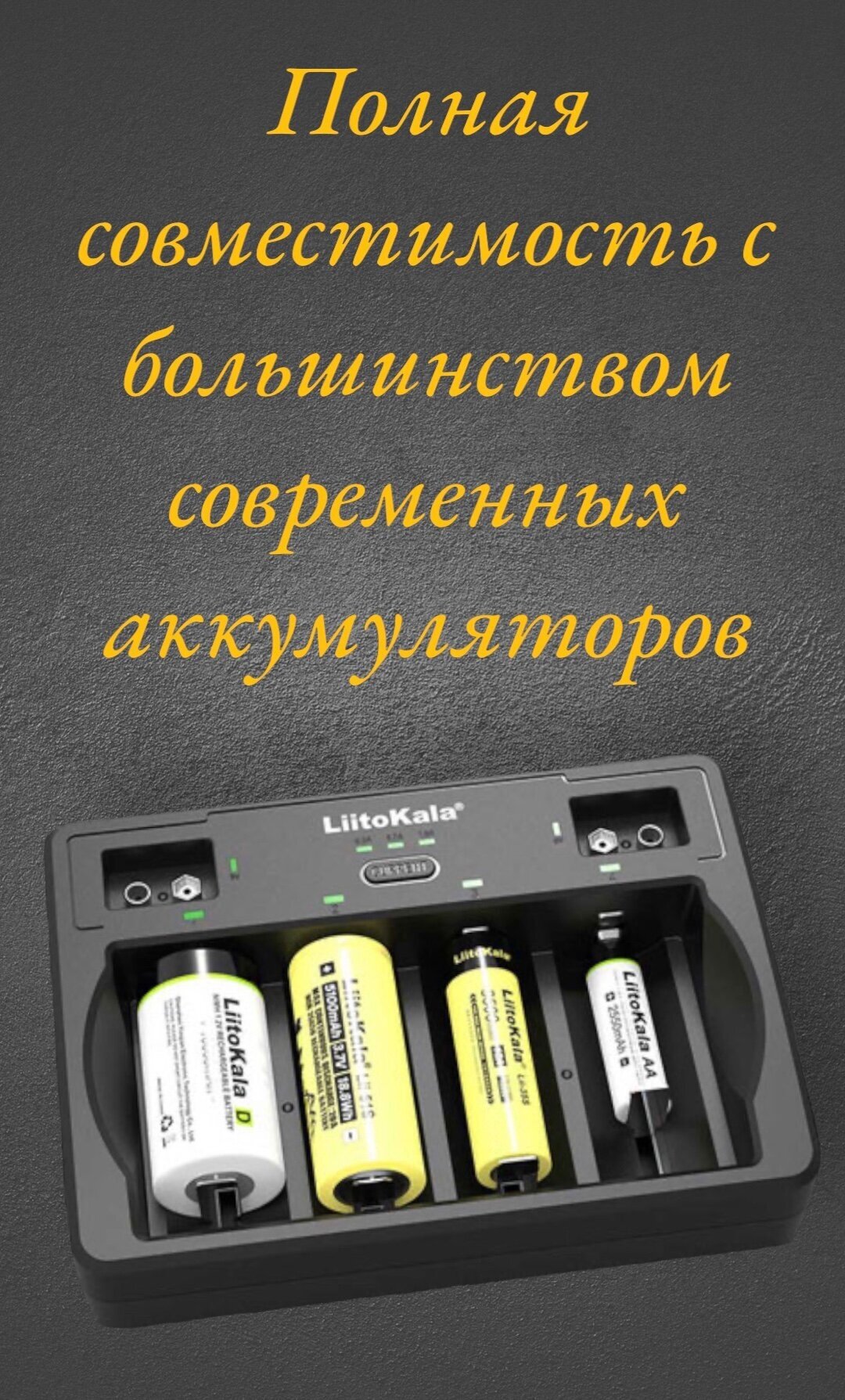 Зарядное устройство LiitoKala Lii-D4