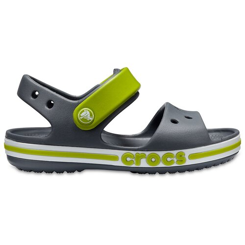 фото Сандалии crocs bayaband sandal размер 33-34(j2), charcoal