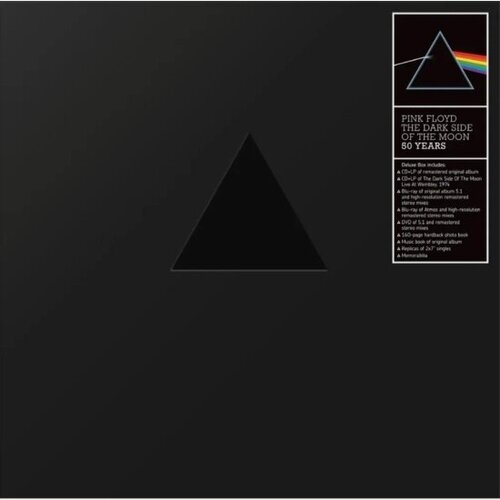 Изображение товара Виниловая пластинка Warner Music Pink Floyd - The Dark Side Of The Moon (2LP+2x7"+2CD+2xBlu-Ray Audio+DVD Audio)