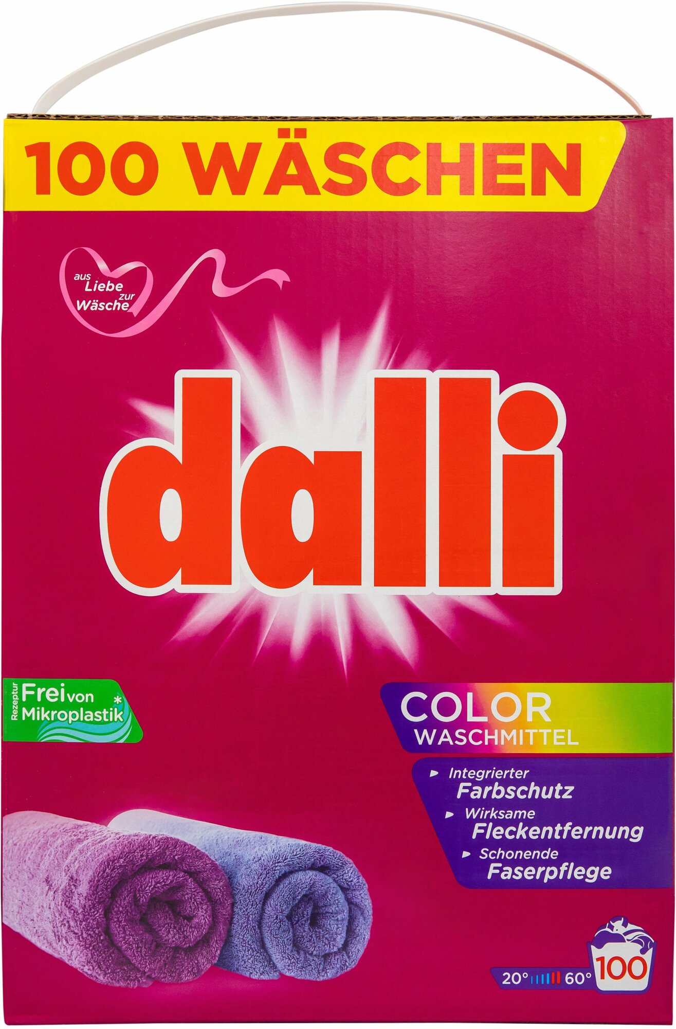 Сухой стиральный порошок Dalli Color 6,5кг