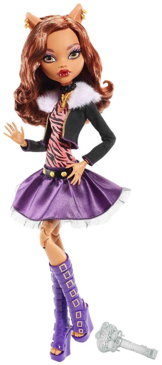 Кукла Монстер Хай Клодин Вульф 42см страшно огромные, Monster High Frightfully tall ghouls Clawdeen Wolf 17"