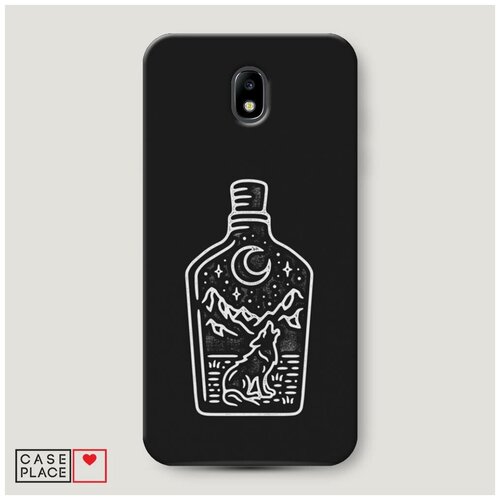 фото Чехол пластиковый samsung galaxy j5 2017 бутылка арт case place