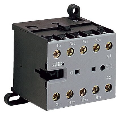 B7-30-10-80 Мини-контактор B7-30-10-80 (12A при AC-3 400В), катушка 230В АС, с винтовыми клеммами