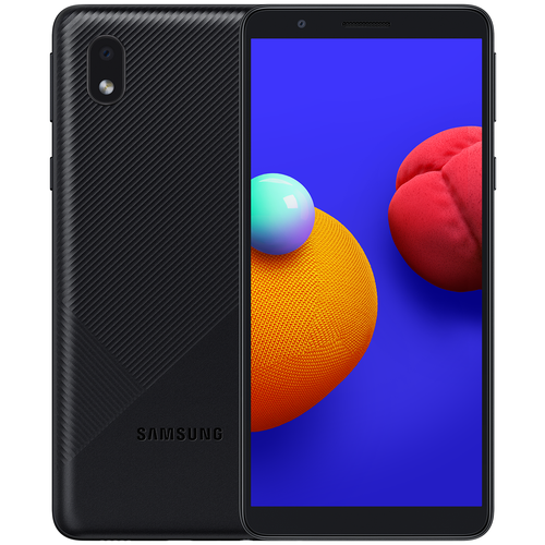 фото Смартфон samsung galaxy a01 core 16 гб чёрный