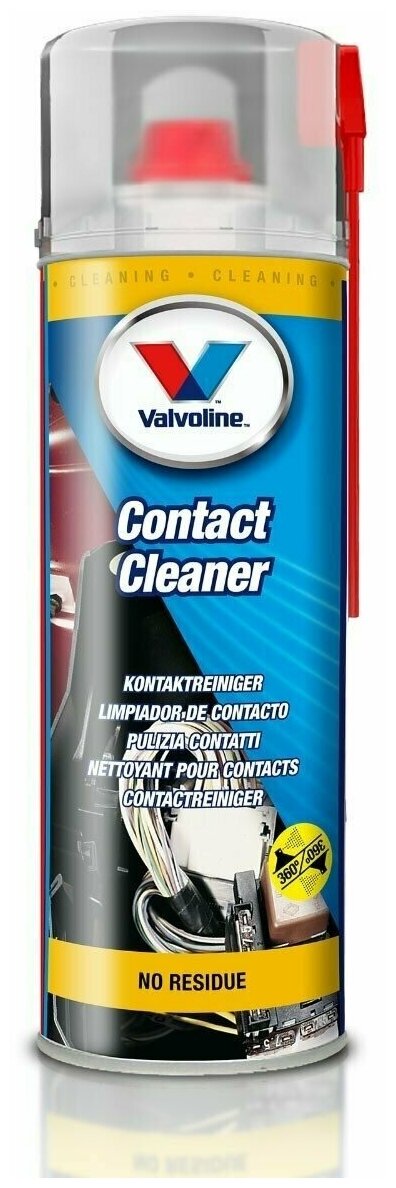 Очиститель электрических контактов Valvoline Contact Cleaner 500мл (887066)